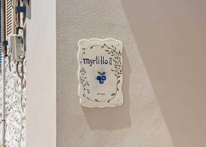 Myrtillo Ii Sea View Villa Spanokhórion