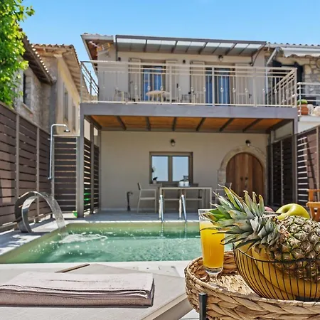 Myrtillo Ii Sea View Villa Spanokhórion